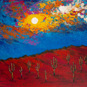 Desert Ridge painting